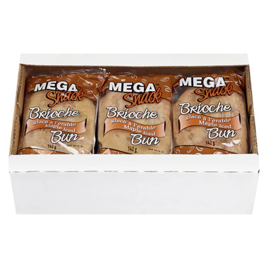 Mega Snack Maple Iced Brioche Brötchen Etui, 9ct x 142g/5oz, (Importiert aus Kanada) - Bild 3 von 3