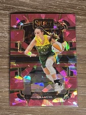 2024 Select WNBA Nika Muhl RC Pink Cracked Ice Storm 