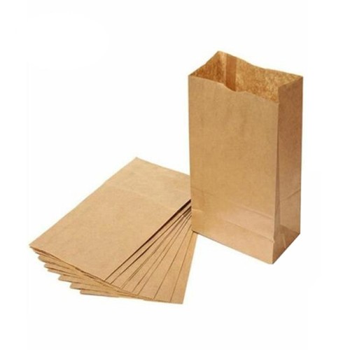 10 Pcs Kraft Paper Treat Bags, Gift Packaging, Party Favors, Flat Snack Food - Bild 1 von 4