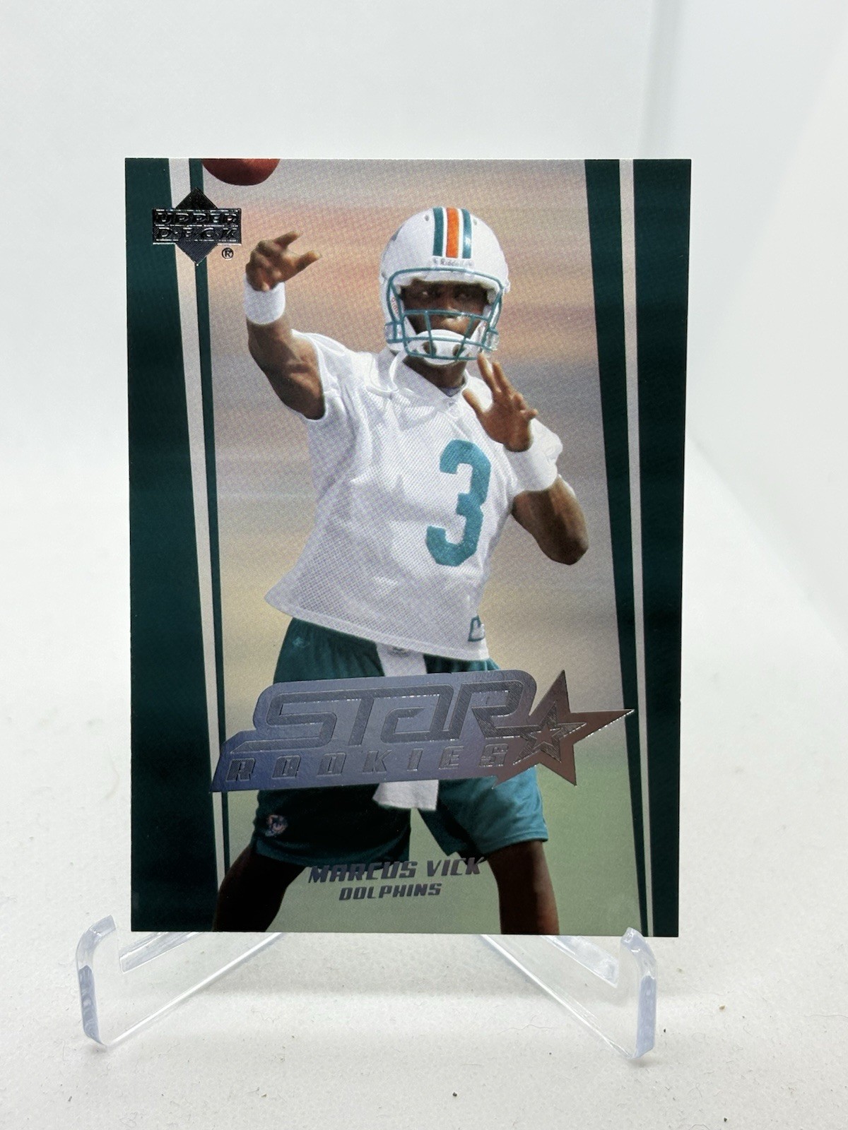 2006 Upper Deck Star Rookies Marcus Vick (RC) Dolphins Virgins Tech Football
