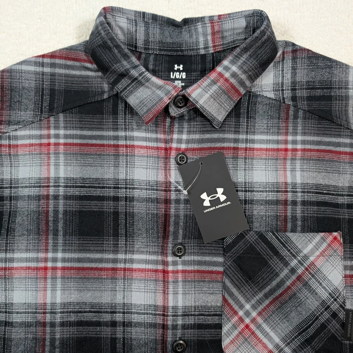 Under armour Long Sleeve Red Shirts for Men for sale | eBay