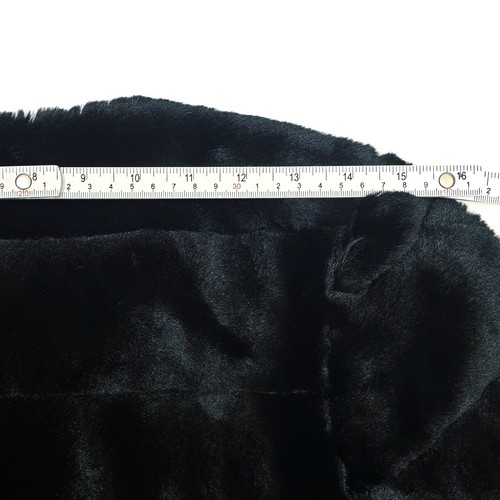 Chaqueta encogida de hombros manga 3/4 negra de piel sintética talla S Calvin Klein nueva con etiquetas precio de venta sugerido por el fabricante 99 USD - Imagen 13 de 17