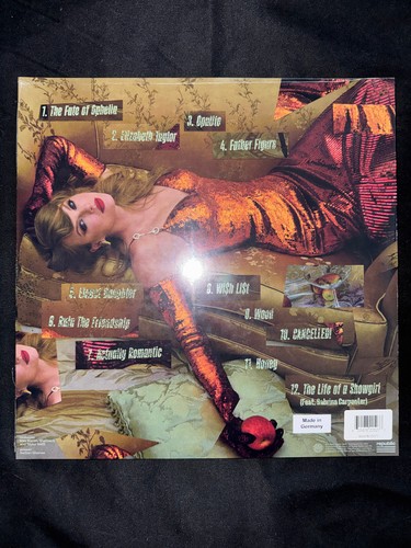 The Life of a Showgirl Shiny Bug Edition Wintergreen Onyx Marbled Vinyl IN HAND - Picture 2 of 2