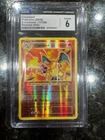 2016 POKEMON EVOLUTIONS REVERSE HOLO #11/108 CHARIZARD CGC 6