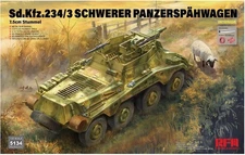 1/35 Rye Field Sd.Kfz. 234/3 Schwerer Panzerspähwagen 7.5cm Stummel #5134