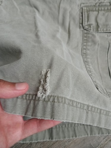 LL Bean Wandershorts Herren 38 grün Cargo 10" Schrittlänge Performance Stretch Komfort - Bild 5 von 7