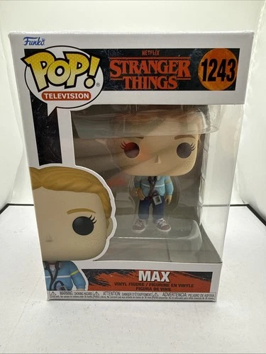 Funko Pop ! Television Netflix Stranger Things Max #1243 W/Protector VAULTED