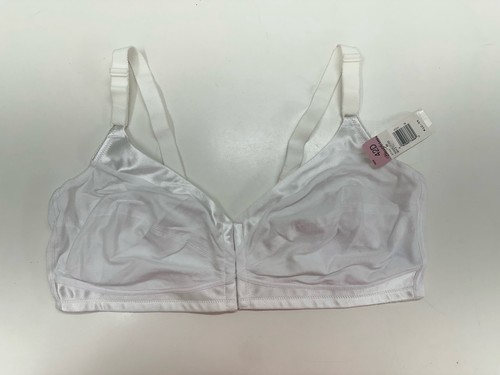 Bestform Womens Bra Size 42D White Front Closure Vintage 5006770 NWTs
