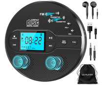 Reproductor de CD port til con Bluetooth, compatible para uso en coche con trans