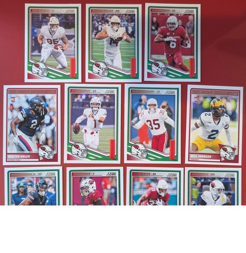 2025 Topps Arizona Diamondbacks SCORE Cardinals NFL MLB Team Set Bundle - 25 Tot - Picture 3 of 5