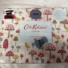 Cath Kidston London Mini Mushrooms Russet 3 pc Twin Sheet Set - 100% Cotton