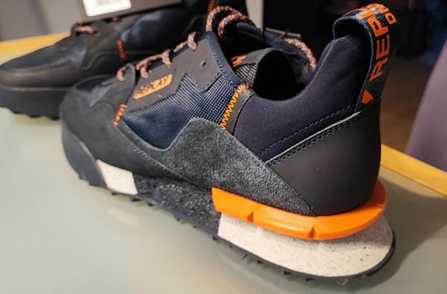 Replay Field MELT , GMS1P C0045L - Herren Sneaker Gr.42 NAVY ORANGE - Bild 5 von 10