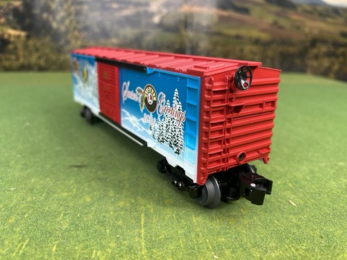LIONEL CHRISTMAS SEASON'S GREETINGS BOXCAR #6-39332 FROM 2010 NEW IN BOX - Picture 16 of 20