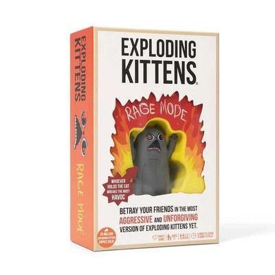 Exploding Kittens Rage Mode - Brettspiel [brandneu] Partyspiel Kartenspiel