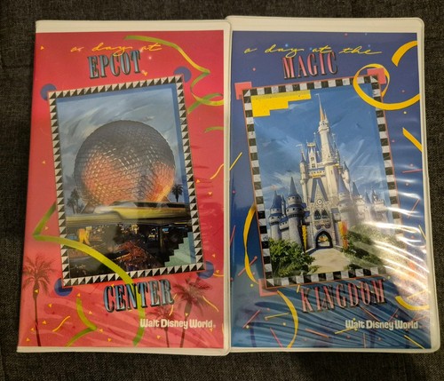 Walt Disney World Magic Kingdom & Epcot PAL VHS Box Set + Universal Studios VGC - Picture 3 of 7