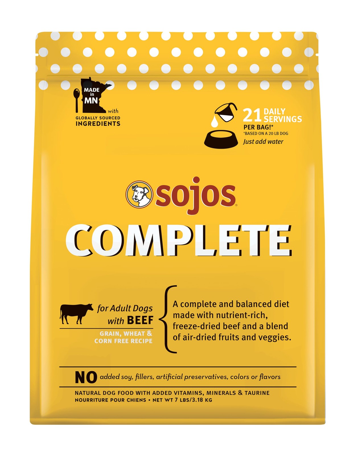 7 Pound Grain Free Gluten Free Just Add Water