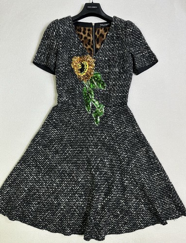 DOLCE & BABBANA Kleid 2950£ Wert IT Gr. 40 / INT S / UK 8 / US 4 tadellos - Bild 1 von 13