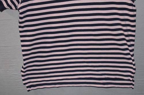 Vintage Polo Ralph Lauren Polo Shirt Mens XL Striped Pink Short Sleeve Hong Kong - Picture 8 of 14