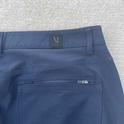 Vuori Meta Pants Mens 33 Performance Stretch Athletic Slim Fit Traveler Casual - Picture 6 of 7
