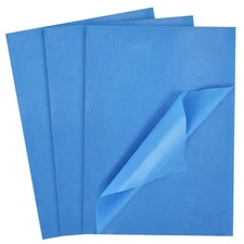 330 Sheets Tissue Paper Bulk 14 x 10 Inch Blue Gift Wrapping Tissue Paper for...