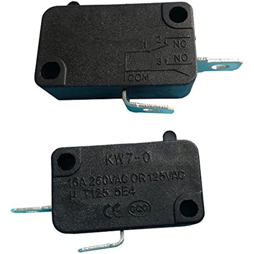 USA KW7-0 16A Microinterruttore 2Perni per Friggitrice ad Aria Forno Microonde 125V Accessori - Foto 6 di 8