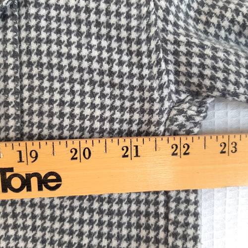 Hollister Woman’s Shacket Size L Jacket Shirt Flannel Boyfriend Fit Houndstooth - Picture 3 of 15