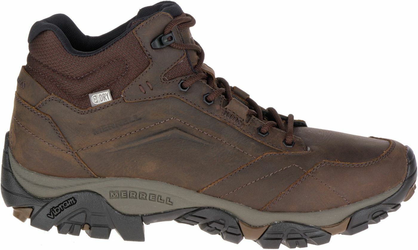 Merrell uomini Moab Adventure Mid Waterproof Marronee Trail Hiker stivali sautope J91819 Merrell uomini Moab Adventure Mid Waterproof Marronee Trail Hiker stivali sautope J91819