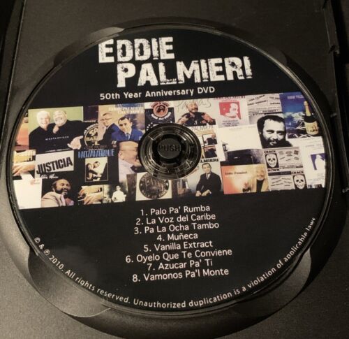Eddie Palmieri 50th Year Anniversary (DVD, 2010) First Official DVD Salsa Jazz - Picture 4 of 5