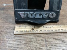Volvo Name Badge Emblem Vintage Plastic