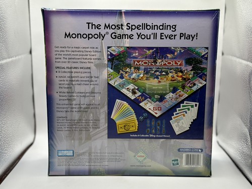 Disney Edition Monopoly Board Game 2001 Sealed - Picture 4 of 8