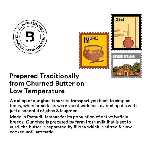 Barosi Buffalo Ghee 1 Litre | Traditional Bilona Method | Pure & Organic Ghee - Picture 6 of 7