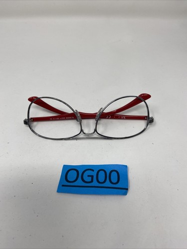 Ray Ban Sunglasses Frames RJ9529S 200/71 50-13 3N Silver/Red Full Rim OG00 - Picture 10 of 10