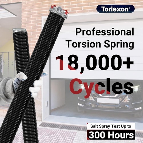 Premium Garage Torsion Spring Replacement - 0.207 x 2” x 24” with 18000 Cycles - Picture 5 of 9