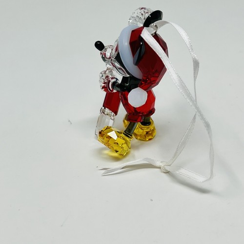 Swarovski Disney Mickey Mouse Christmas Ornament with Candy Cane 5412847 - Picture 11 of 14