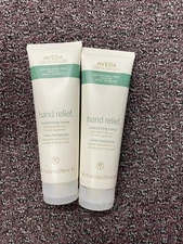 2 🌸Aveda hand relief cream creme moisturizing 8.5 oz  250 ml Back Bar Size