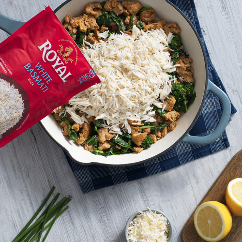 (6 pack) Authentic Royal Ready-to-Heat Long Grain White Basmati Rice, 8.5 oz - Picture 7 of 9