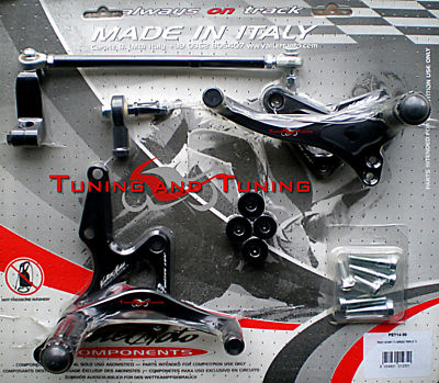 Fußrastenanlagen Racing Valtermoto TYP FÜR TRIUMPH SPEED TRIPLE 1050 2011>2015