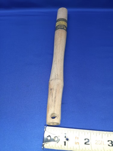 Vintage NAPA Balkamp 13" Wedge Lock Hickory Machinist Ball Peen Hammer Handle - Picture 5 of 10