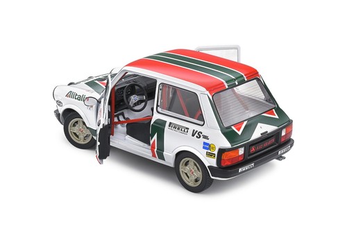 1980 AUTOBIANCHI A112 MK.5 ABARTH ALITALIA RALLY 1:18 SOLIDO MODELS S1803803 - Picture 5 of 10