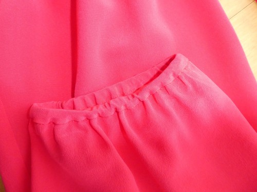 STRENESSE reine Seide Designer Kleid 34 36 XS rot pink rosa Luxus edel w.NEU - Bild 12 von 22