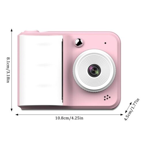 Kids Instant Print Camera Mini Thermal Printer HD Camera Christmas Gifts - Picture 11 of 14