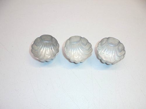 Vintage Aluminum Jell-o Gelatin Molds Set of 3 - Picture 3 of 4