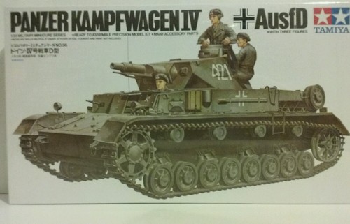 Tamiya 35096,1/35 scale model kit German Panzerkampfwagen IV Ausf D