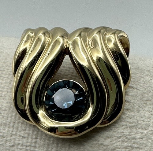 Nolan Miller Pendant Gold Tone Vintage - Picture 5 of 6