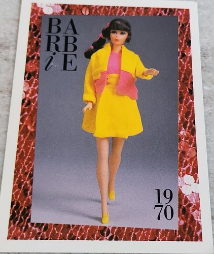 Vintage 1990 Lot of (65) Mattel Barbie Dated Collectible Fashion Trading Cards - Bild 11 von 24