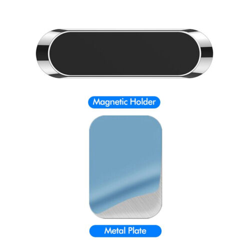 Nuovo supporto magnetico universale per cellulare in auto supporto a forma di mini striscia - Foto 9 di 10