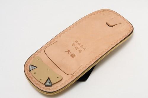 Sandalias japonesas Setta sandalias japonesas con suela de cuero fondo cuero de vaca hechas en Japón - Imagen 3 de 3