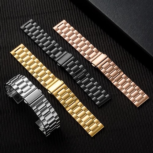 Stainless Steel Strap Metal Watch Band+Tool For Samsung Galaxy Watch 7 6 5 4 - Picture 3 of 29
