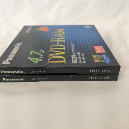 Panasonic 9,4 GB DVD-RAM registrabile disco vuoto LM-HB94LU 2 ~ 3 x 33 Mbps tipo 4 NUOVO - Foto 12 di 12