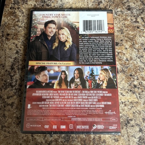 Time for Me to Come Home for Christmas DVD Josh Henderson Hallmark NEW OOP - Picture 2 of 2